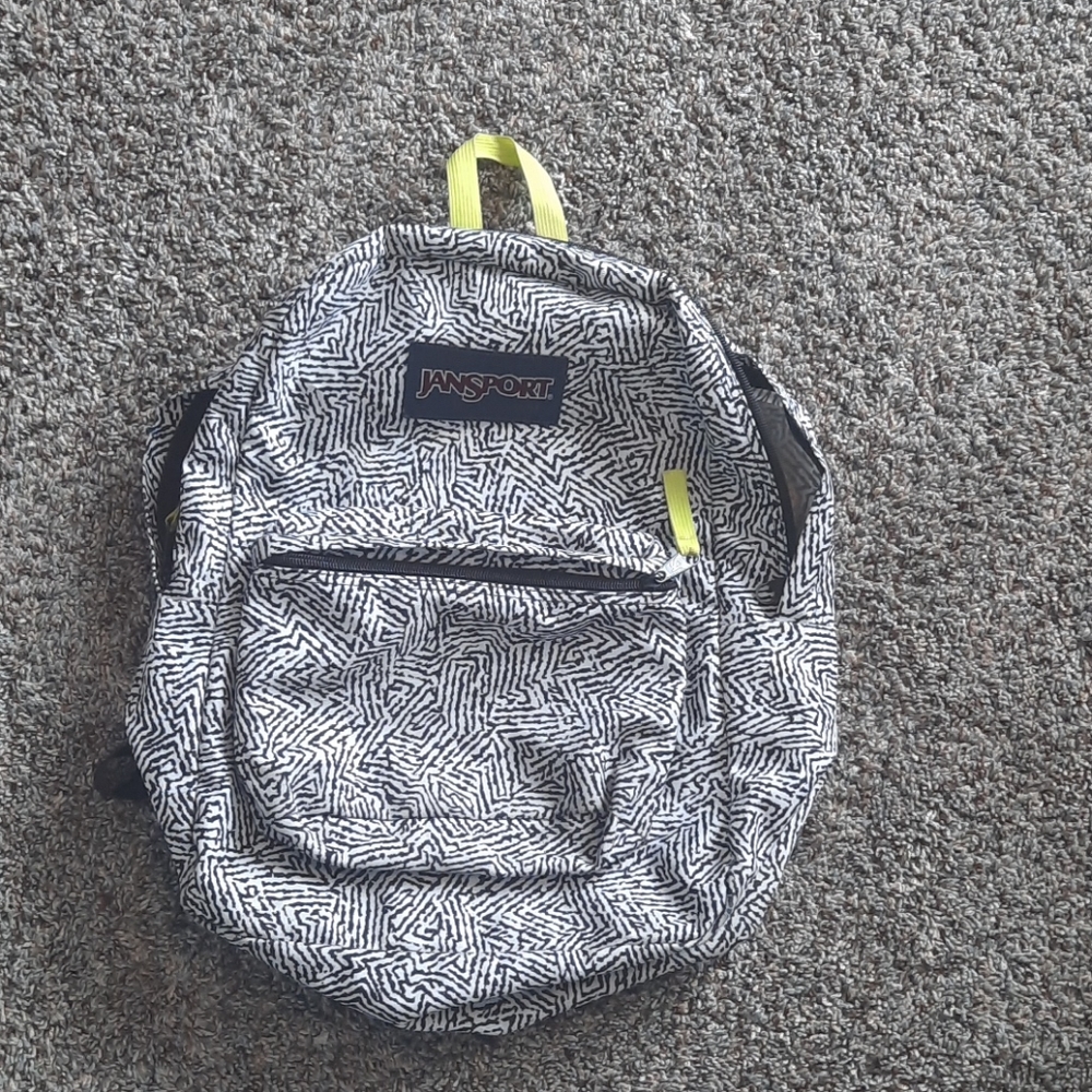 Zebra print Jansport Backpack